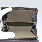 FENDI Zucca Canvas Wallet Black Brown 2266 31052 088ar10887