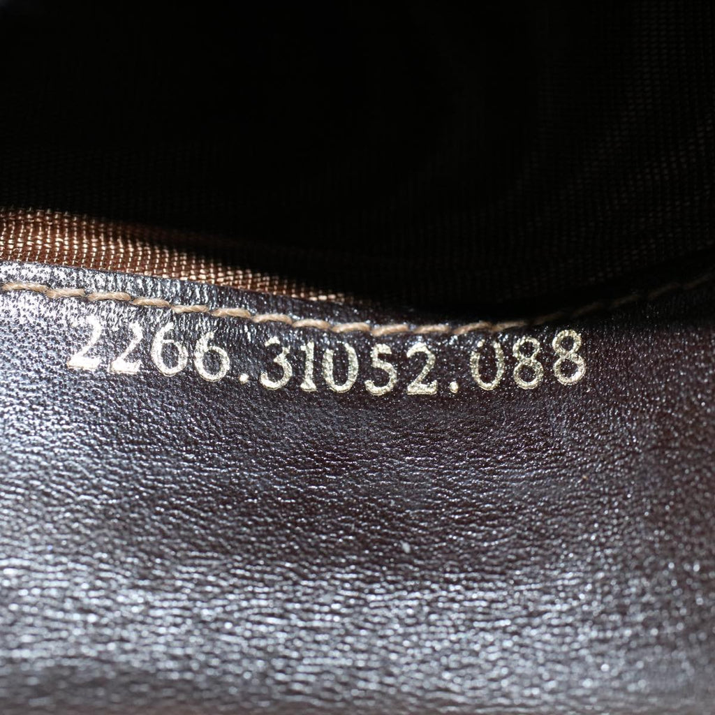 FENDI Zucca Canvas Wallet Black Brown 2266 31052 088ar10887