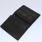 PRADA Wallet Leather Nylon 10set Black Brown  ar10912