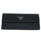 PRADA Wallet Leather 6Set Black Red  ar10913