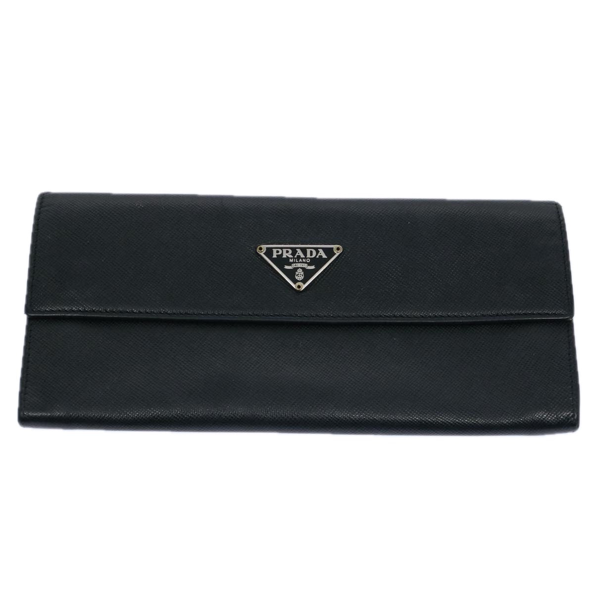PRADA Wallet Leather 6Set Black Red  ar10913