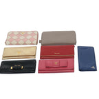 PRADA Wallet Leather 7Set Pink Gray Gold blue  ar10914