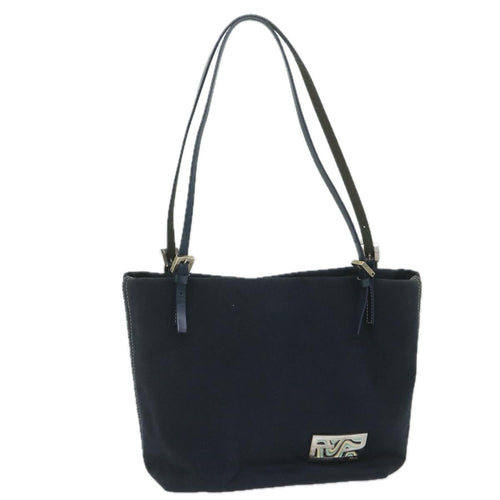 FENDI Tote Bag Canvas Navyar10959B