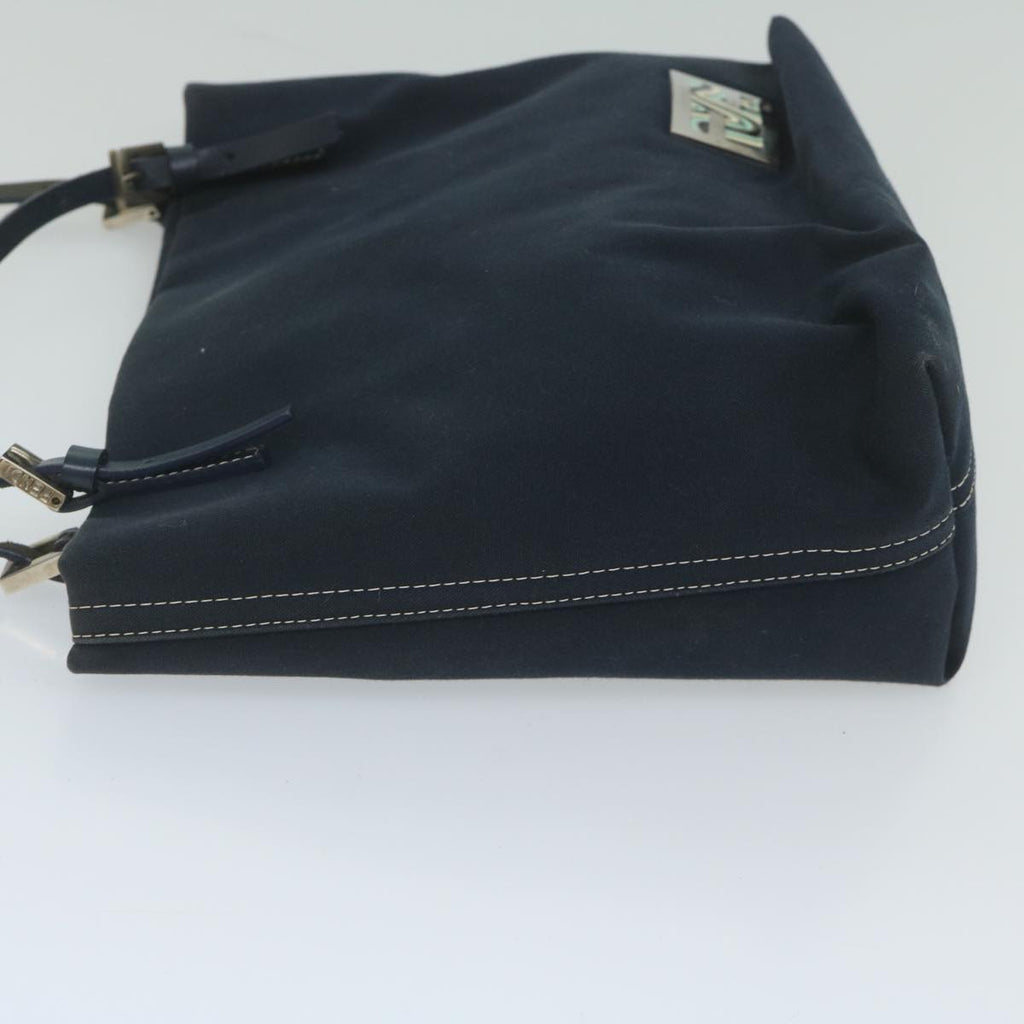 FENDI Tote Bag Canvas Navyar10959B