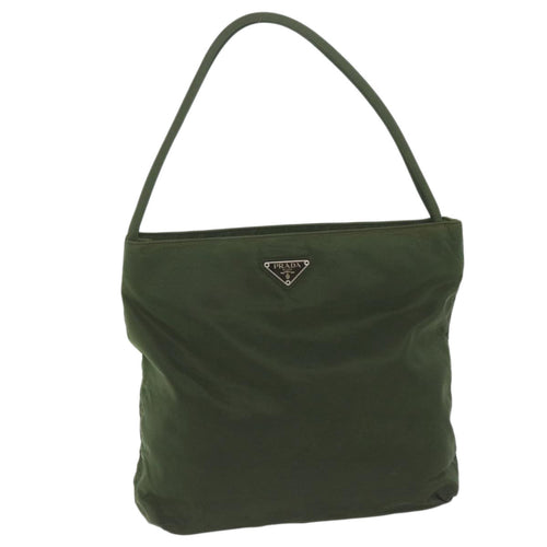 PRADA Shoulder Bag Nylon Khaki  ar11025