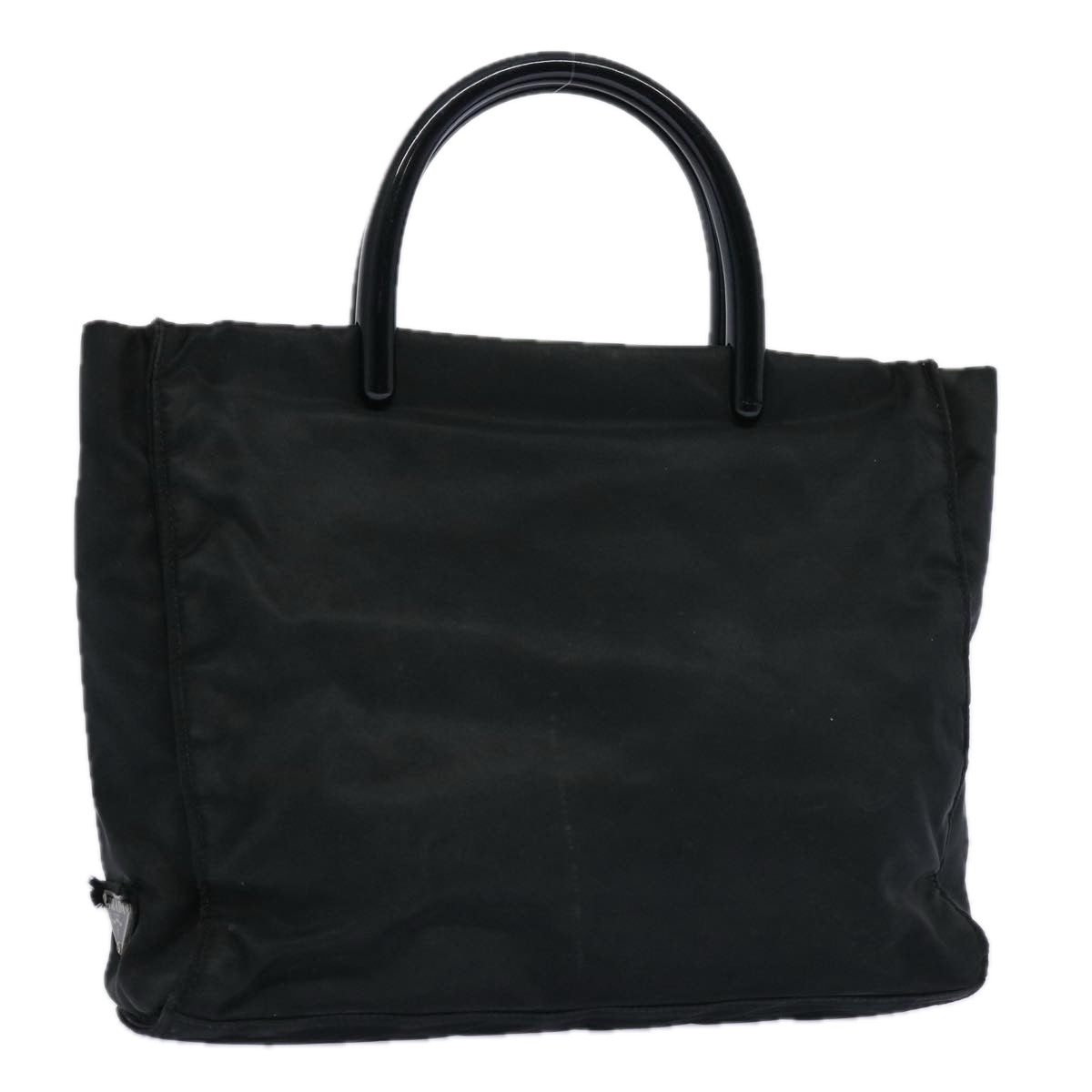 PRADA Hand Bag Nylon Black  ar11077