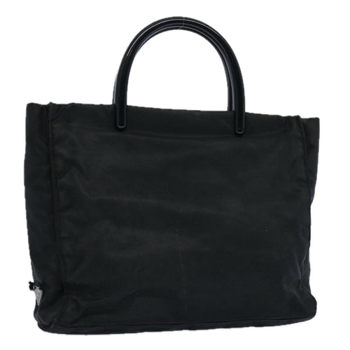PRADA Hand Bag Nylon Black  ar11077