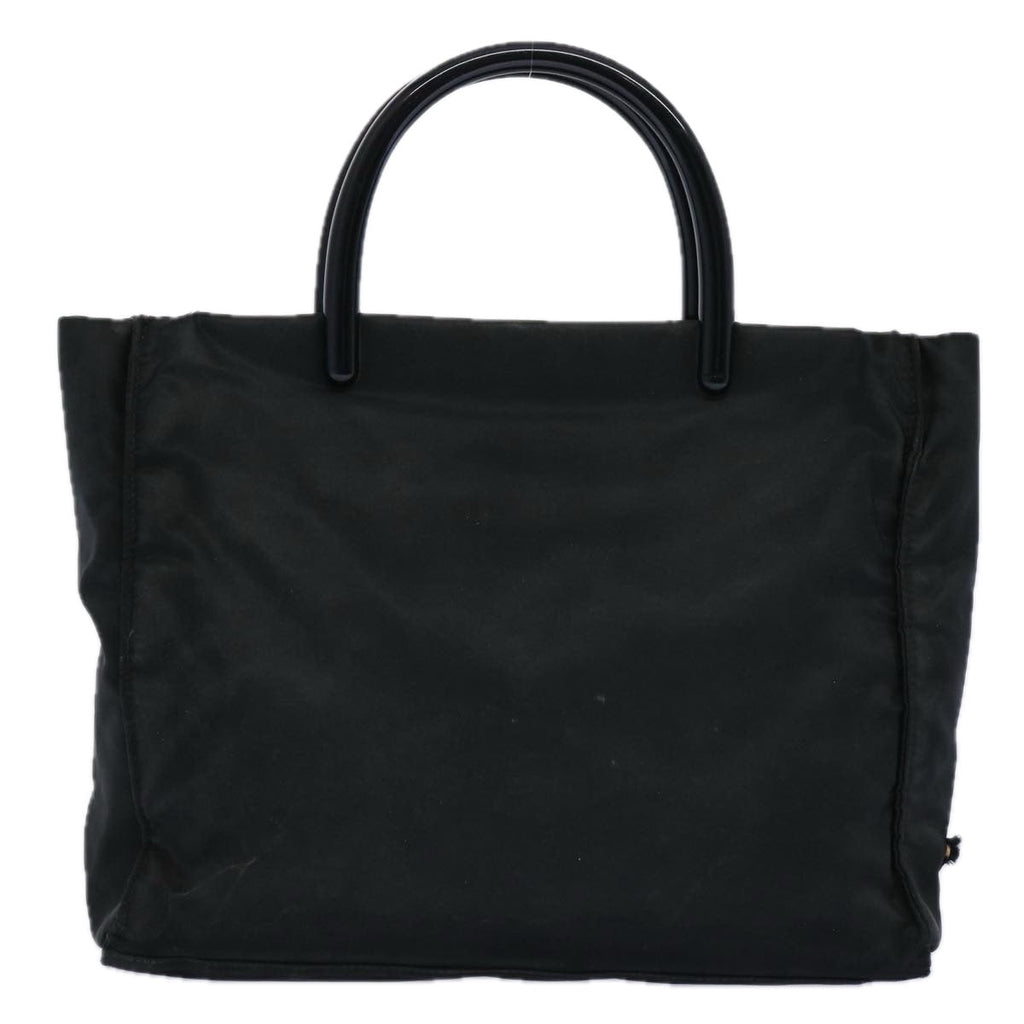 PRADA Hand Bag Nylon Black  ar11077