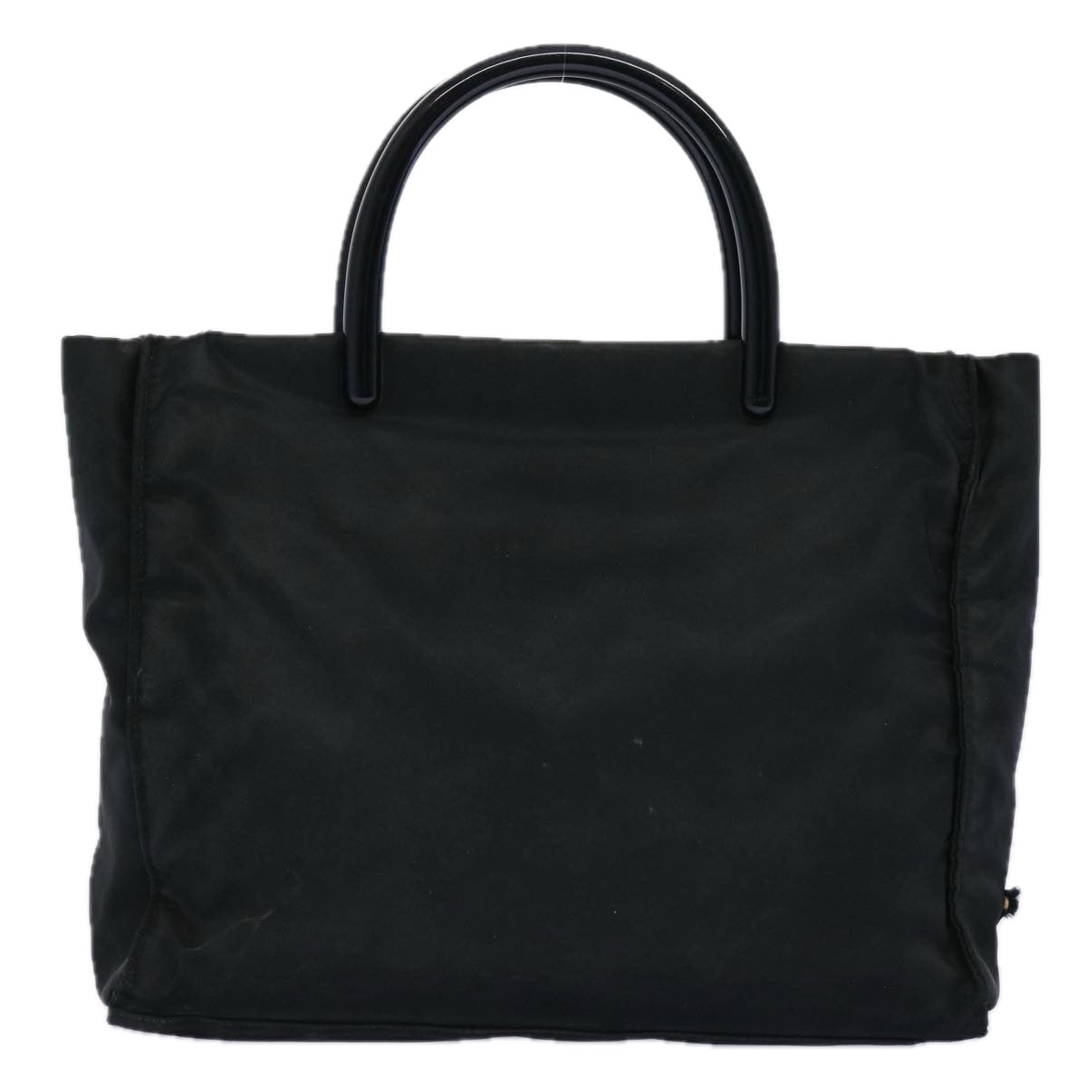 PRADA Hand Bag Nylon Black  ar11077