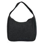 PRADA Sports Mini Hand Bag Wool Gray  ar11085