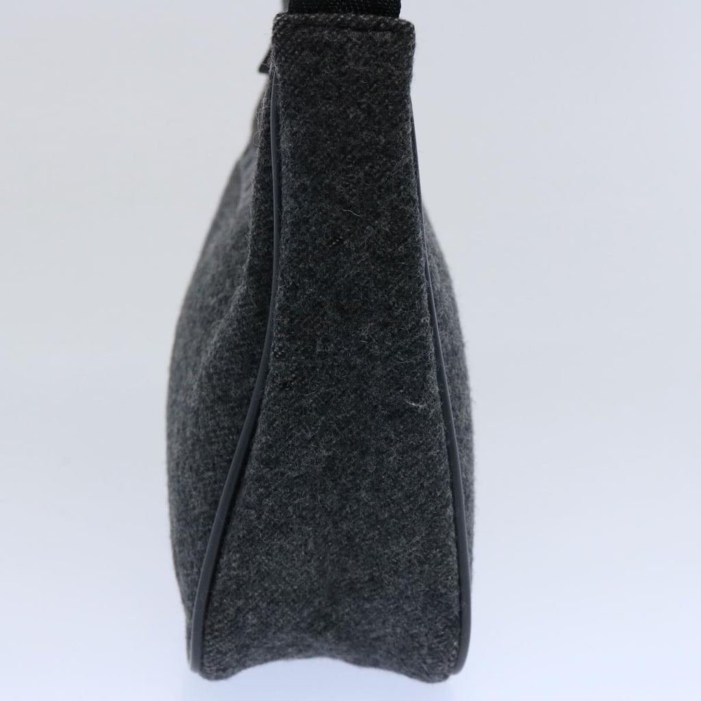 PRADA Sports Mini Hand Bag Wool Gray  ar11085