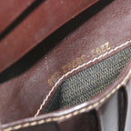 FENDI Zucca Canvas Wallet Black Brownar11107