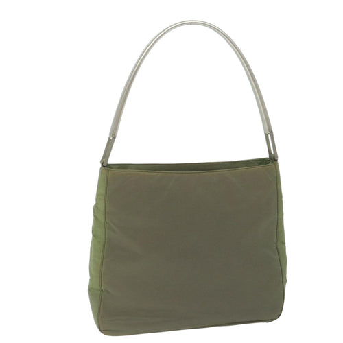 PRADA Shoulder Bag Nylon Khaki  ar11109