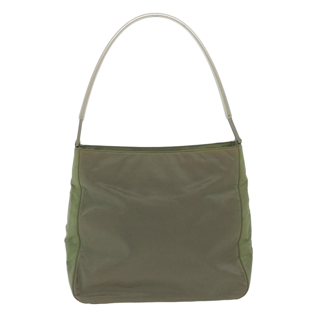 PRADA Shoulder Bag Nylon Khaki  ar11109