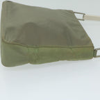 PRADA Shoulder Bag Nylon Khaki  ar11109