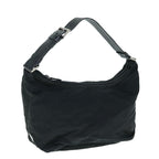 PRADA Shoulder Bag Nylon Black  ar11123