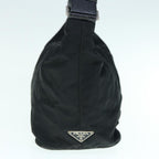 PRADA Shoulder Bag Nylon Black  ar11123