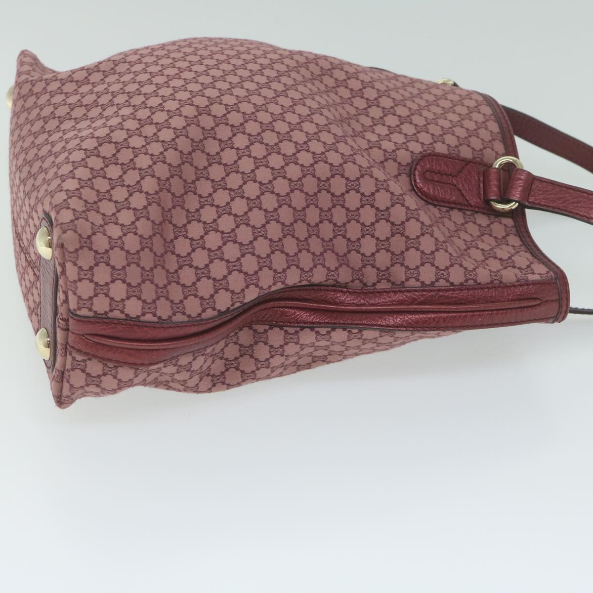 CELINE Macadam Canvas Tote Bag Pink  ar11149B