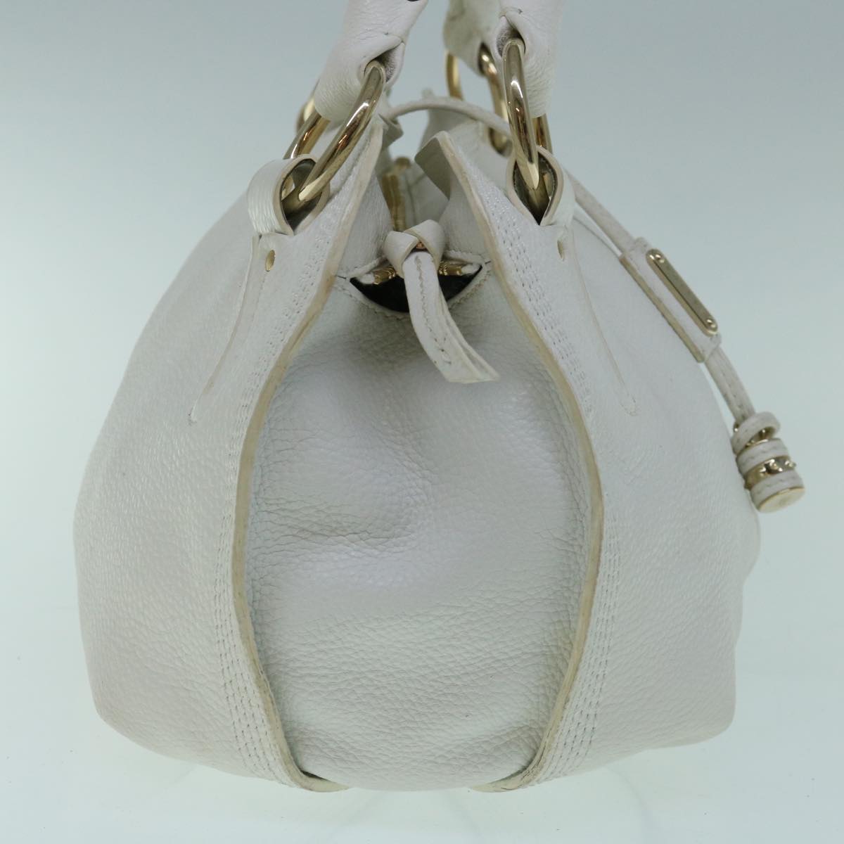 CELINE Shoulder Bag Leather Whe  ar11158B