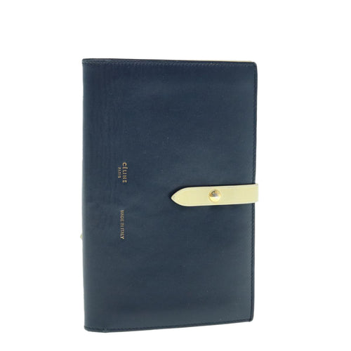 CELINE Multi Function Wallet Leather Navy  ar11160B
