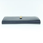CELINE Multi Function Wallet Leather Navy  ar11160B