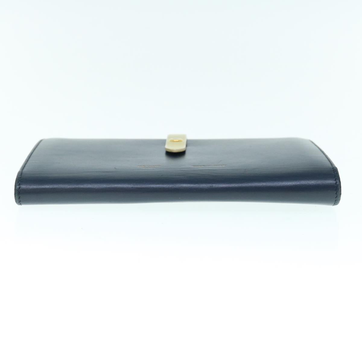 CELINE Multi Function Wallet Leather Navy  ar11160B