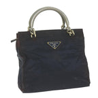 PRADA Hand Bag Nylon Navy  ar11168B