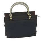 PRADA Hand Bag Nylon Navy  ar11168B