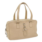 PRADA Shoulder Bag Leather Beige  ar11183B