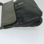CELINE Shoulder Bag Leather Black  ar11210