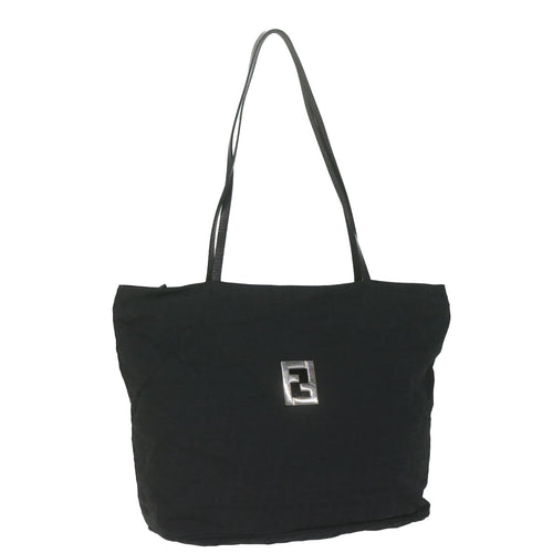 FENDI Zucca Canvas Tote Bag Blackar11225