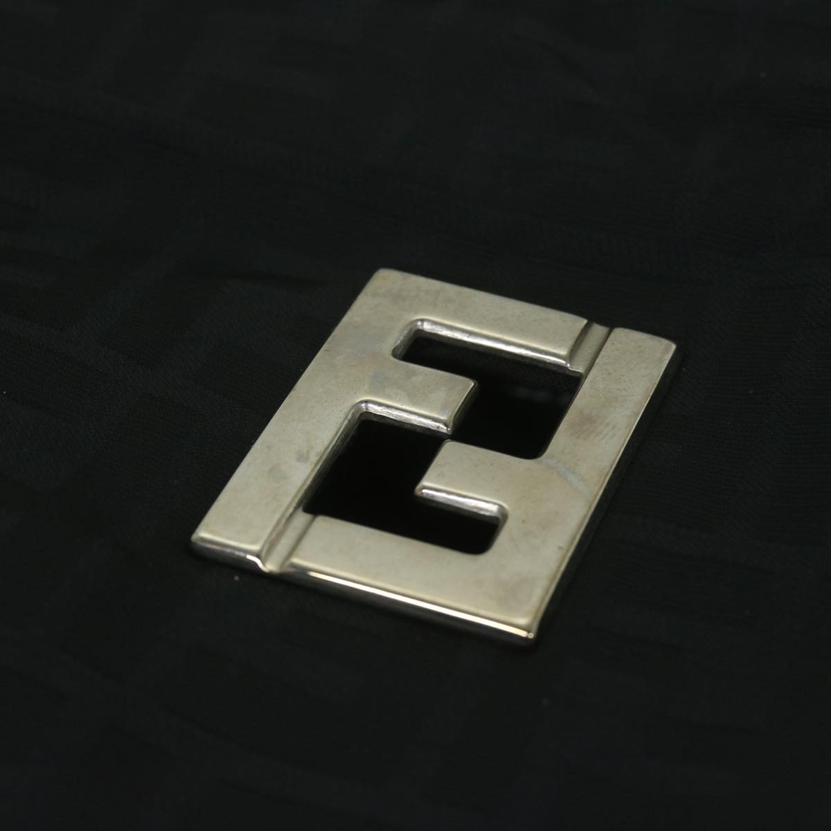 FENDI Zucca Canvas Tote Bag Blackar11225