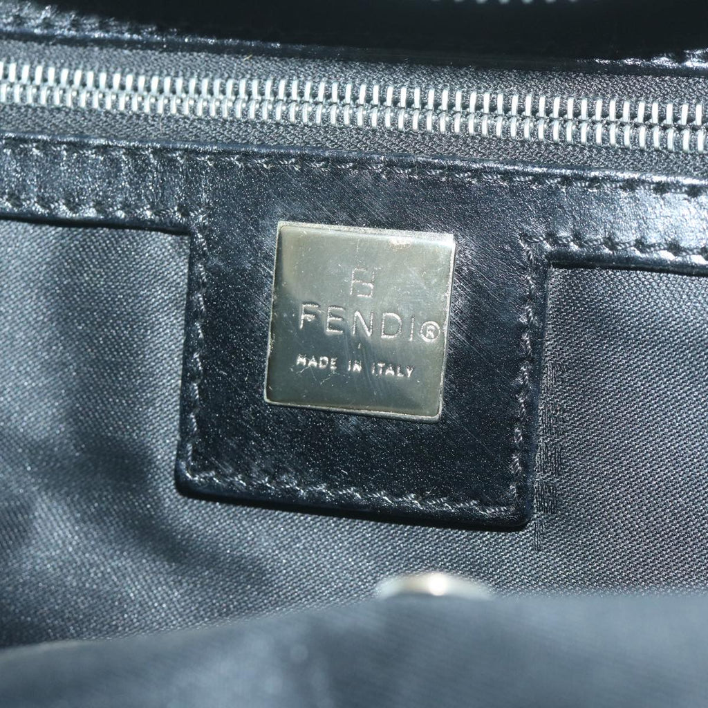 FENDI Zucca Canvas Tote Bag Blackar11225
