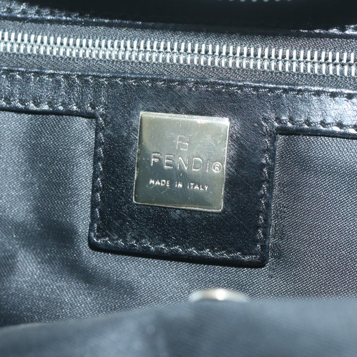 FENDI Zucca Canvas Tote Bag Blackar11225
