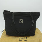 FENDI Zucca Canvas Tote Bag Blackar11225