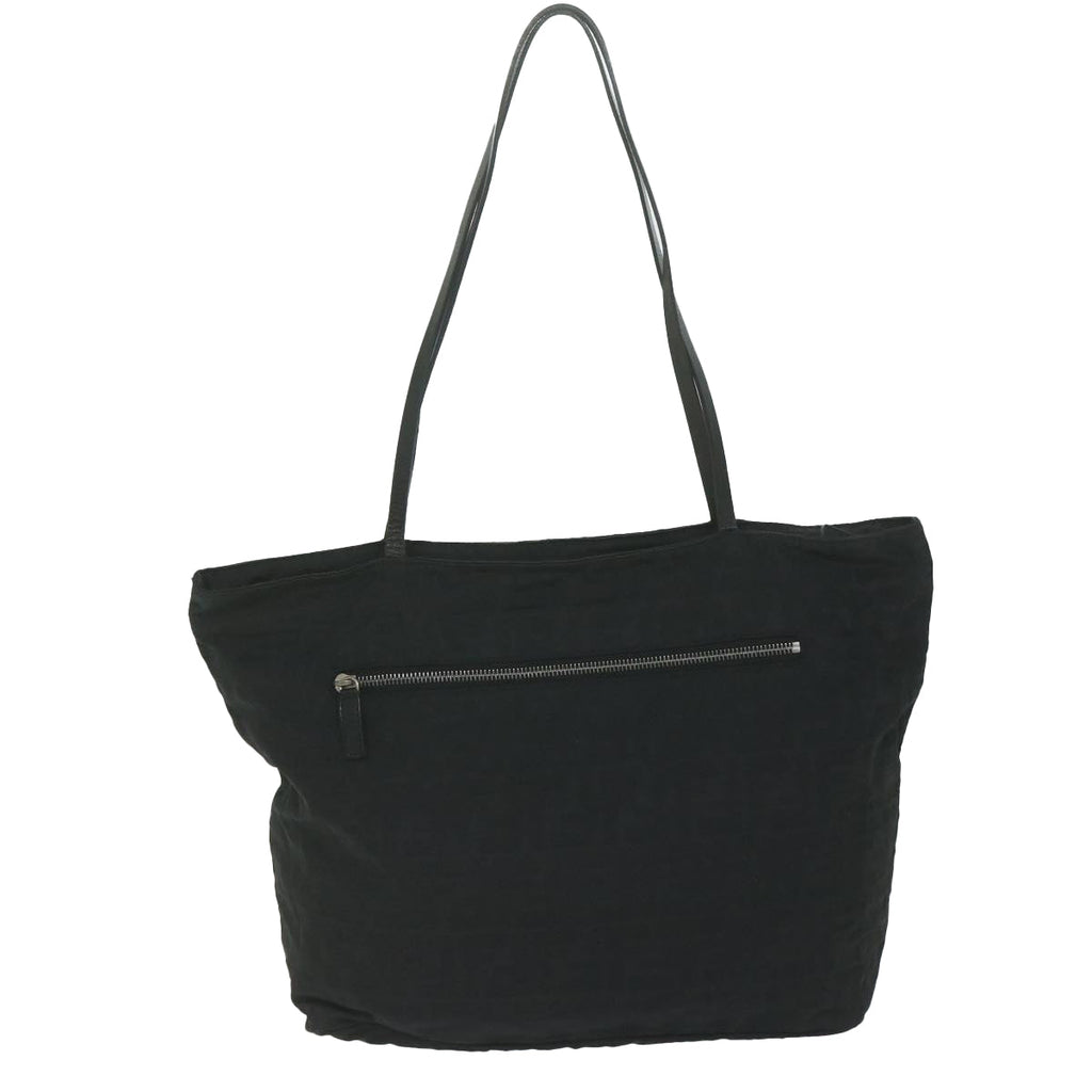 FENDI Zucca Canvas Tote Bag Blackar11225
