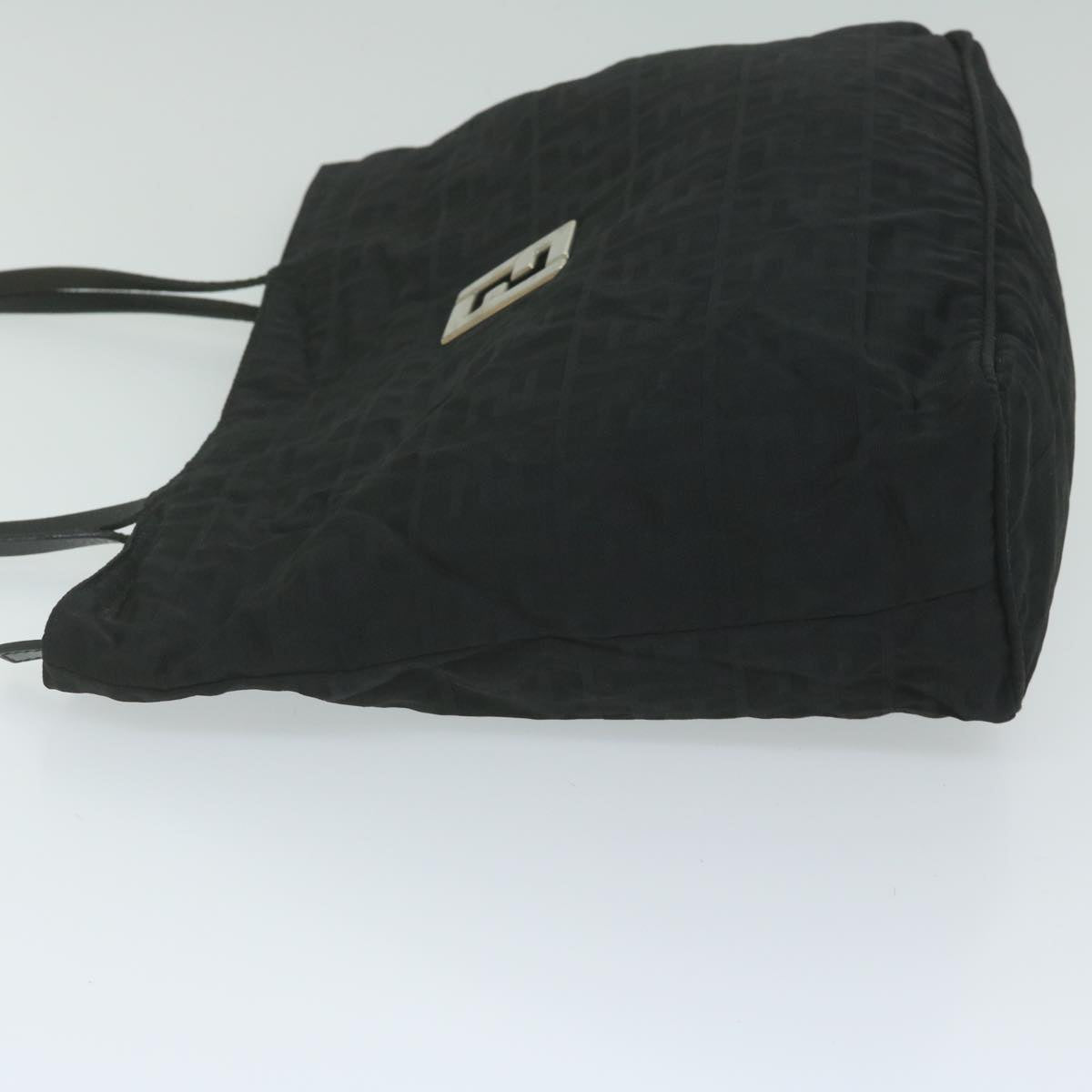 FENDI Zucca Canvas Tote Bag Blackar11225