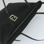 FENDI Zucca Canvas Tote Bag Blackar11225