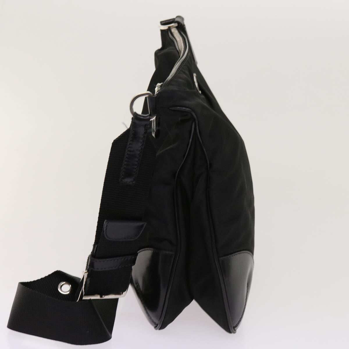 PRADA Shoulder Hand Bag Leather nylon 2Set Brown Black  ar11233