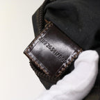 FENDI Zucca Pecan Canvas Hand Bag Nylon 3Set Brown Blackar11235