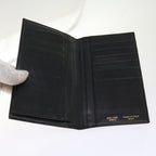 CELINE Macadam Canvas Wallet Leather Suede 5Set Brown Blue  ar11268