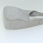PRADA Shoulder Bag Leather Gray  ar11288