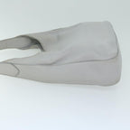 PRADA Shoulder Bag Leather Gray  ar11288