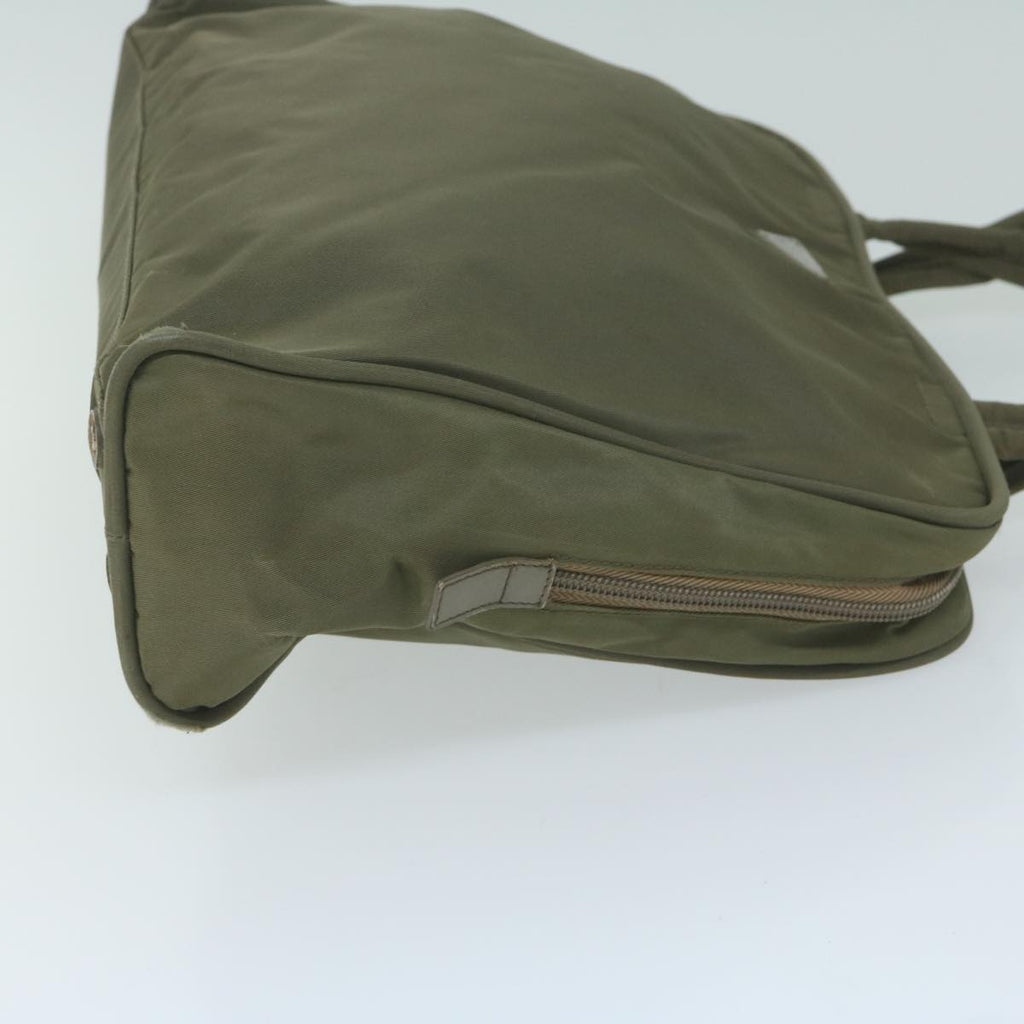 PRADA Tote Bag Nylon Khaki  ar11296