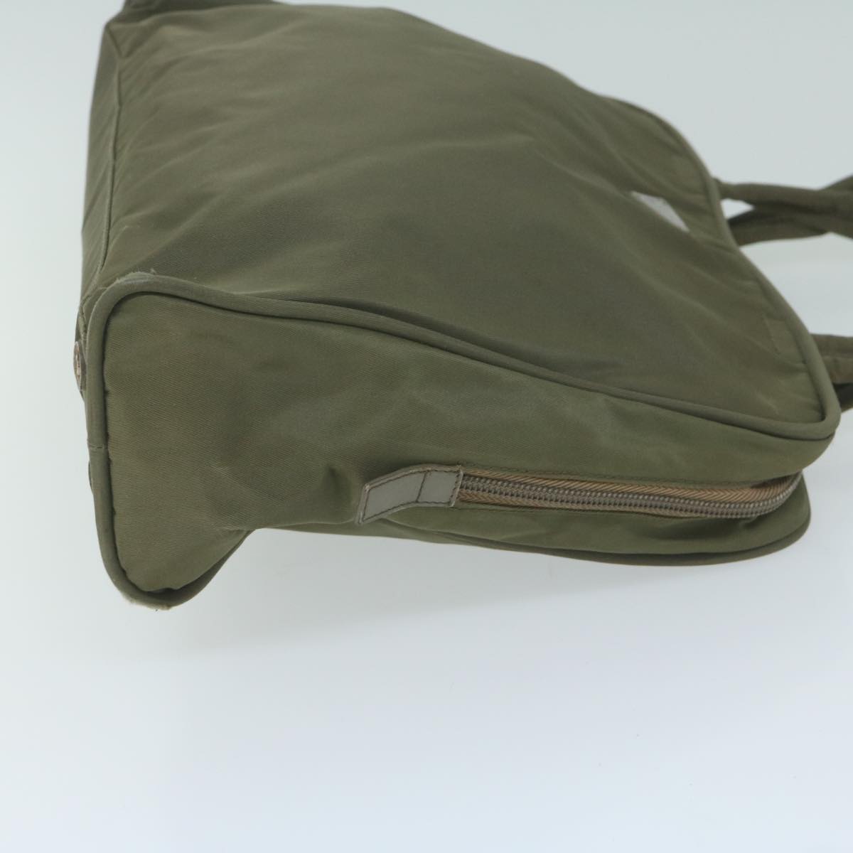 PRADA Tote Bag Nylon Khaki  ar11296