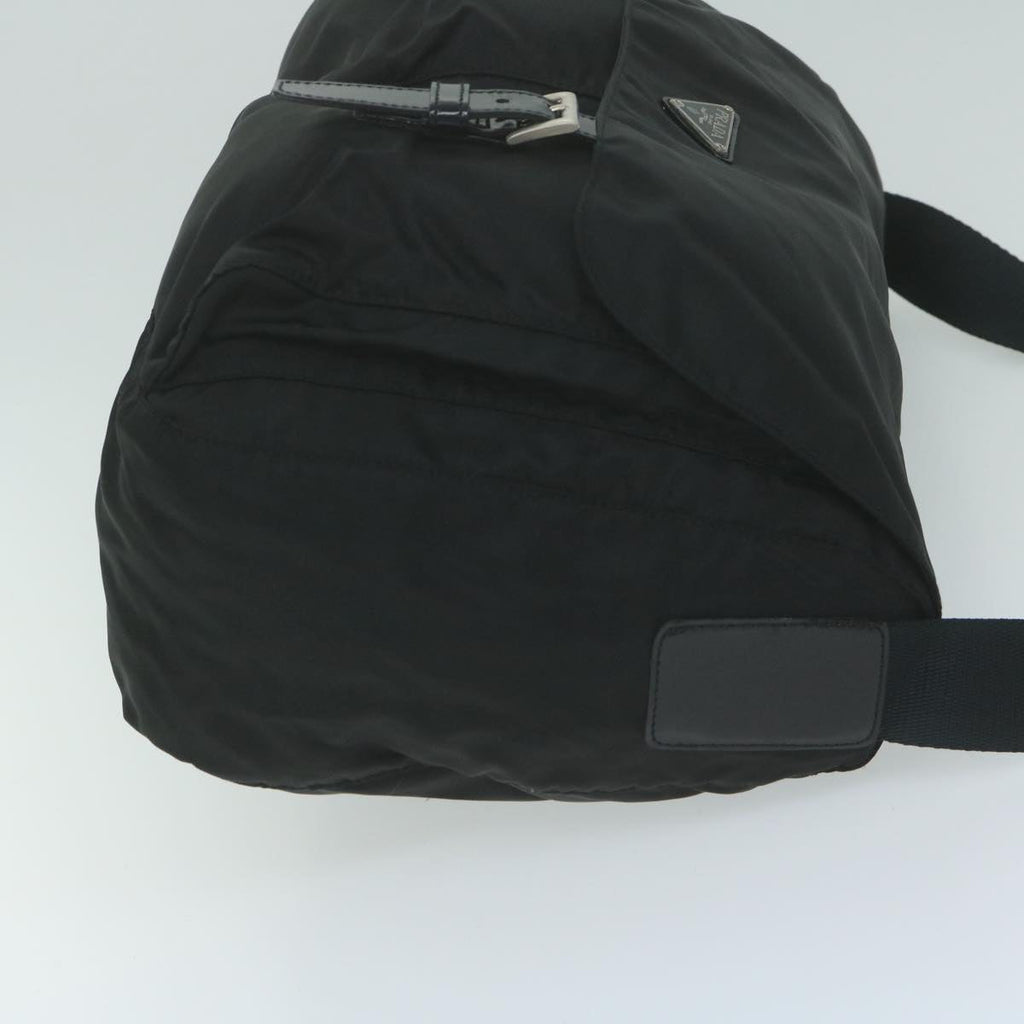 PRADA Shoulder Bag Nylon Black  ar11316
