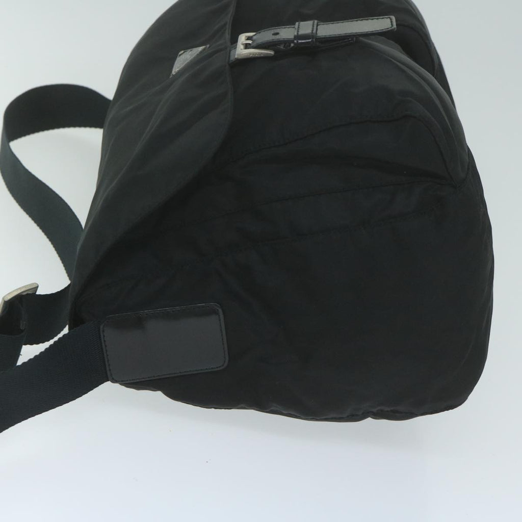 PRADA Shoulder Bag Nylon Black  ar11316