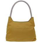 PRADA Shoulder Bag Nylon Yellow  ar11363B