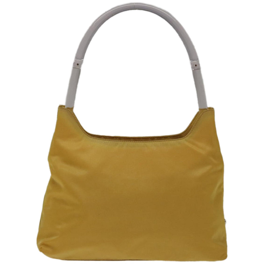PRADA Shoulder Bag Nylon Yellow  ar11363B