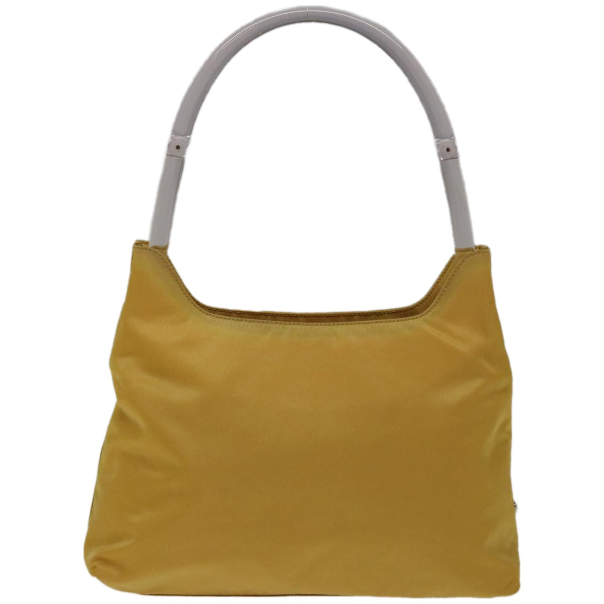 PRADA Shoulder Bag Nylon Yellow  ar11363B